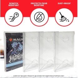 PET Protectors 10-Pack for Booster, Magic, Yu-Gi-Oh Cards | 3701492101554