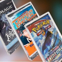 PET Protectors 10-Pack for Booster, Magic, Yu-Gi-Oh Cards | 3701492101554