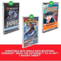 PET Protectors 10-Pack for Booster, Magic, Yu-Gi-Oh Cards | 3701492101554