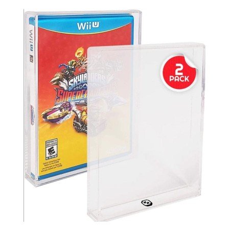 Acrylic Case 2-Pack forDVD/Wii/GameCube/PS2/XboX/Xbox360 | 3701492101899
