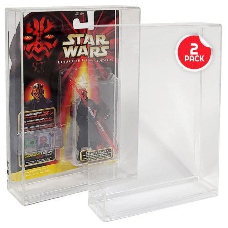 Evoretro pack 2 présentoirs vitrine acrylique pour figurines articulées | 3701492102148