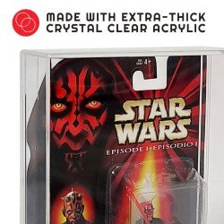 Evoretro pack 2 présentoirs vitrine acrylique pour figurines articulées | 3701492102148