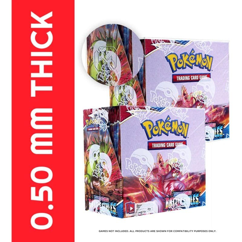 Pack 5 boîtes de protection en PET pour Booster Boxes / Elite Trainer Boxes Ver. 1 | 3701492103435