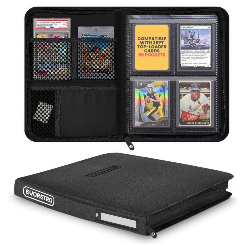Evoretro classeur Shield+ Topload Compact 96 Karten Black | 3701492103787