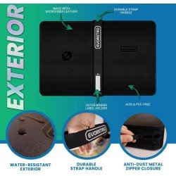 Evoretro classeur Shield+ Topload Compact 96 Karten Black | 3701492103787
