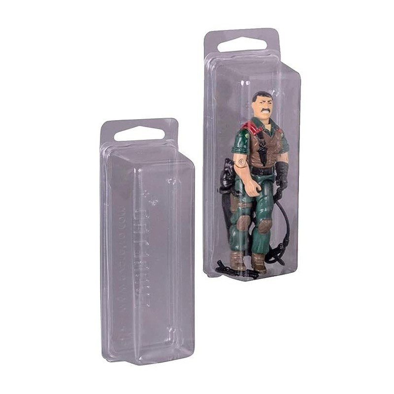 Pack 50 boîtes de protection Clamshell en PET pour figurines articulées | 3760265295173