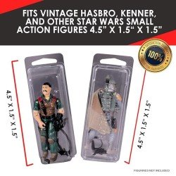 Clamshell PET Protectors 50-Pack for Action Figures | 3760265295173