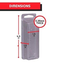 Pack 50 boîtes de protection Clamshell en PET pour figurines articulées | 3760265295173
