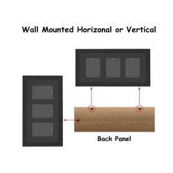 Evoretro Graded Card Display Frame for 3 PSA Graded Cards | 3701492105293