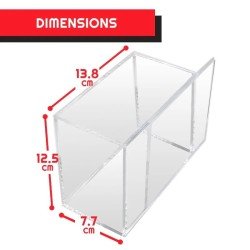 Evoretro Acrylic Display Case for Booster Boxes / Elite Trainer Boxes Ver. 1 with Sliding Lid | 3760265297573
