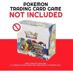 Evoretro Acrylic Display Case for Booster Boxes / Elite Trainer Boxes Ver. 1 with Sliding Lid | 3760265297573