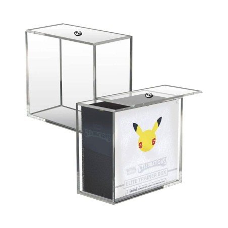 Evoretro présentoir vitrine acrylique pour Booster Boxes / Elite Trainer Boxes Ver. 2 with Sliding Lid | 3760265297702