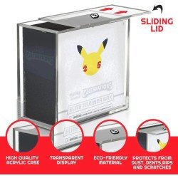Evoretro présentoir vitrine acrylique pour Booster Boxes / Elite Trainer Boxes Ver. 2 with Sliding Lid | 3760265297702