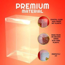 PET Protectors 10-Pack for Amiibo Figures | 3701492108263