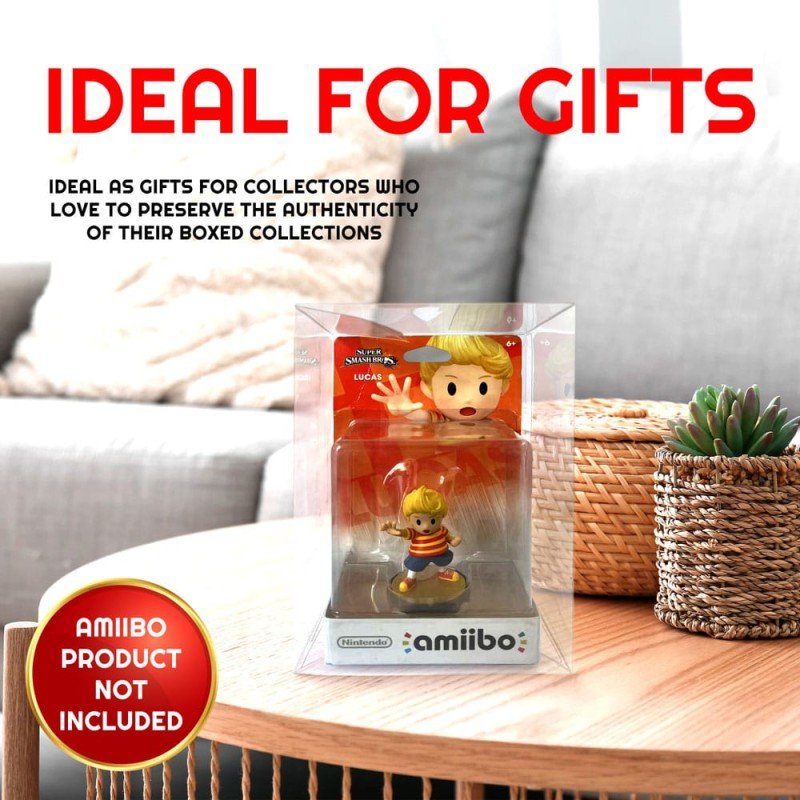 PET Protectors 10-Pack for Amiibo Figures | 3701492108263
