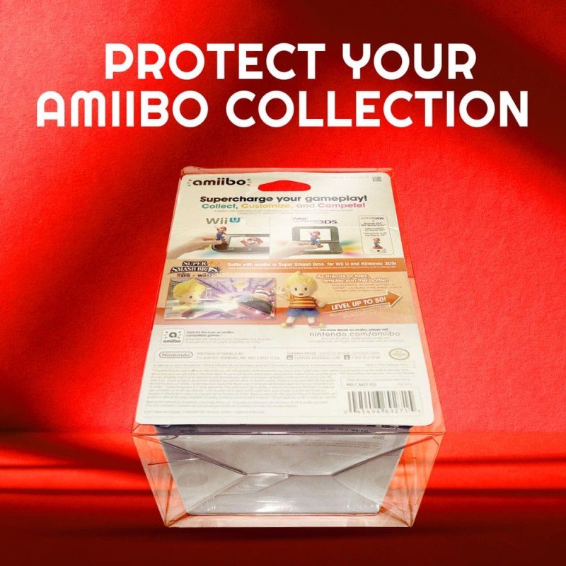PET Protectors 10-Pack for Amiibo Figures | 3701492108263