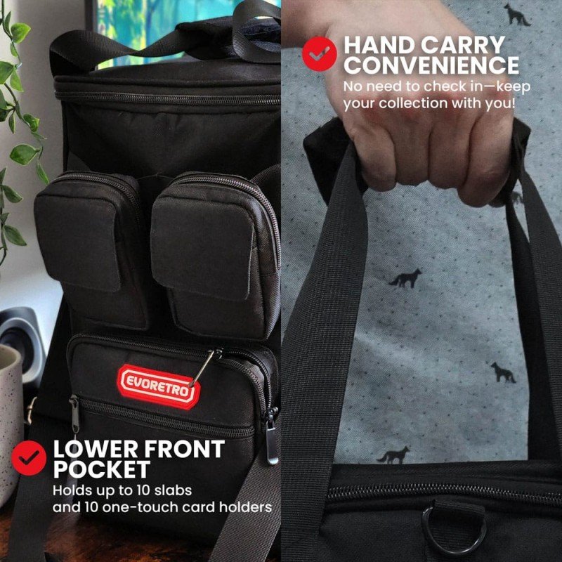 Evoretro Trading Card Backpack Black | 3701492108904