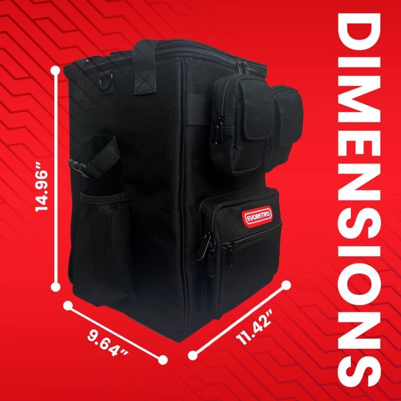 Evoretro Trading Card Backpack Black | 3701492108904