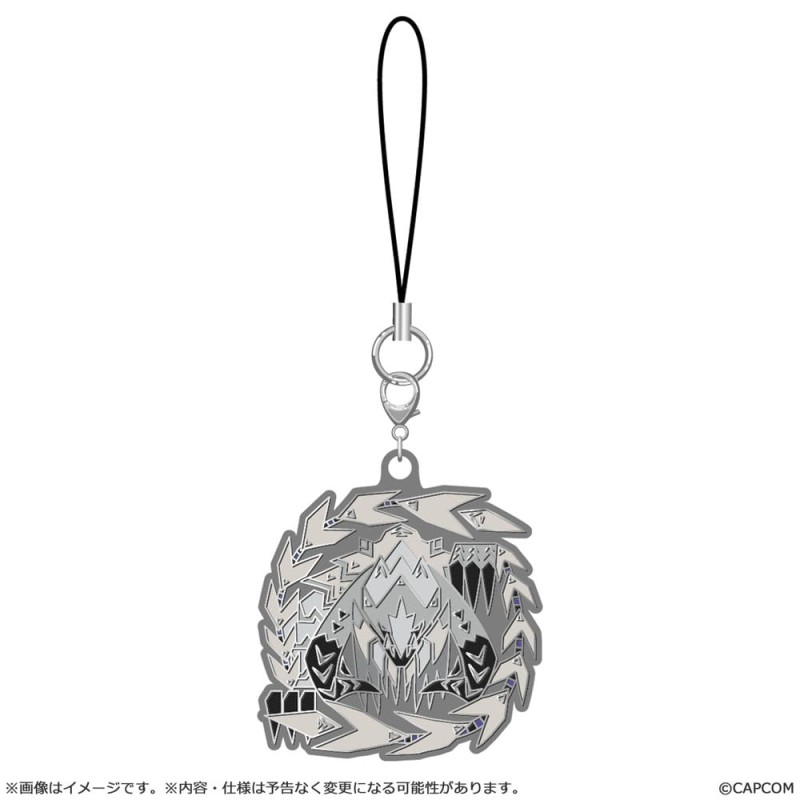 Monster Hunter Wilds assortiment porte-clés métal Monster Icon 5 cm (10) | 4976219135474