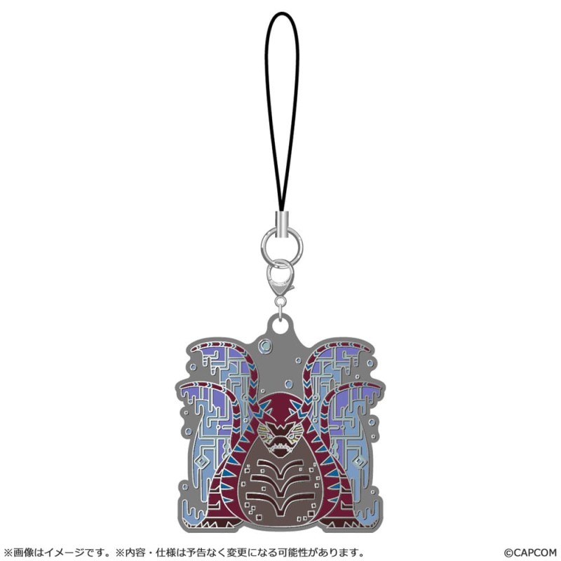 Monster Hunter Wilds assortiment porte-clés métal Monster Icon 5 cm (10) | 4976219135474