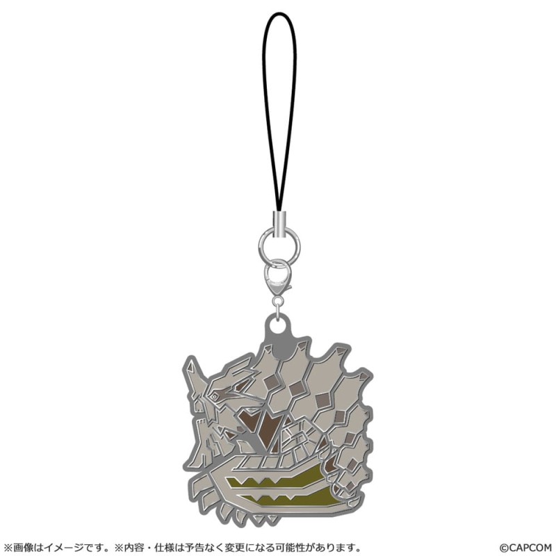 Monster Hunter Wilds assortiment porte-clés métal Monster Icon 5 cm (10) | 4976219135474