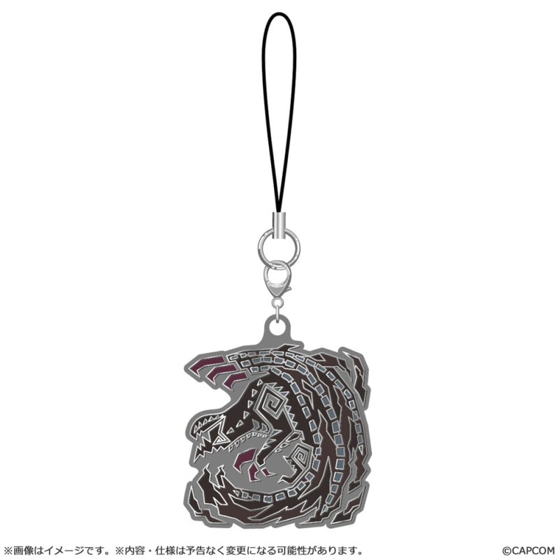 Monster Hunter Wilds assortiment porte-clés métal Monster Icon 5 cm (10) | 4976219135474