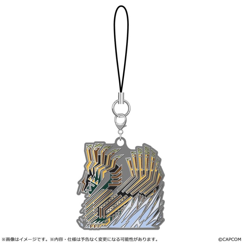 Monster Hunter Wilds assortiment porte-clés métal Monster Icon 5 cm (10) | 4976219135474