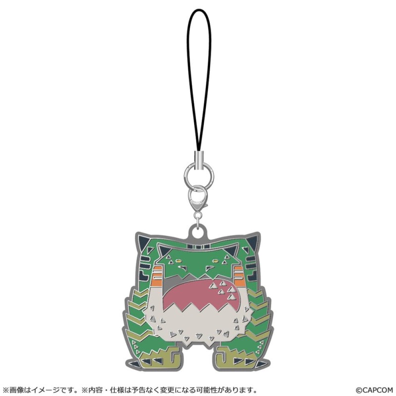 Monster Hunter Wilds assortiment porte-clés métal Monster Icon 5 cm (10) | 4976219135474
