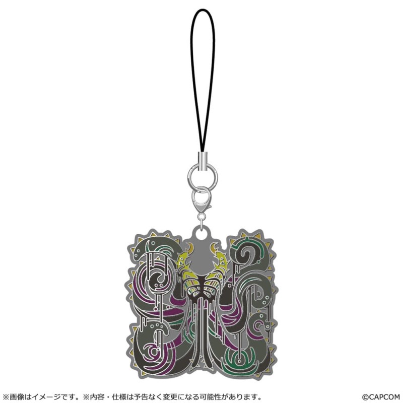 Monster Hunter Wilds assortiment porte-clés métal Monster Icon 5 cm (10) | 4976219135474