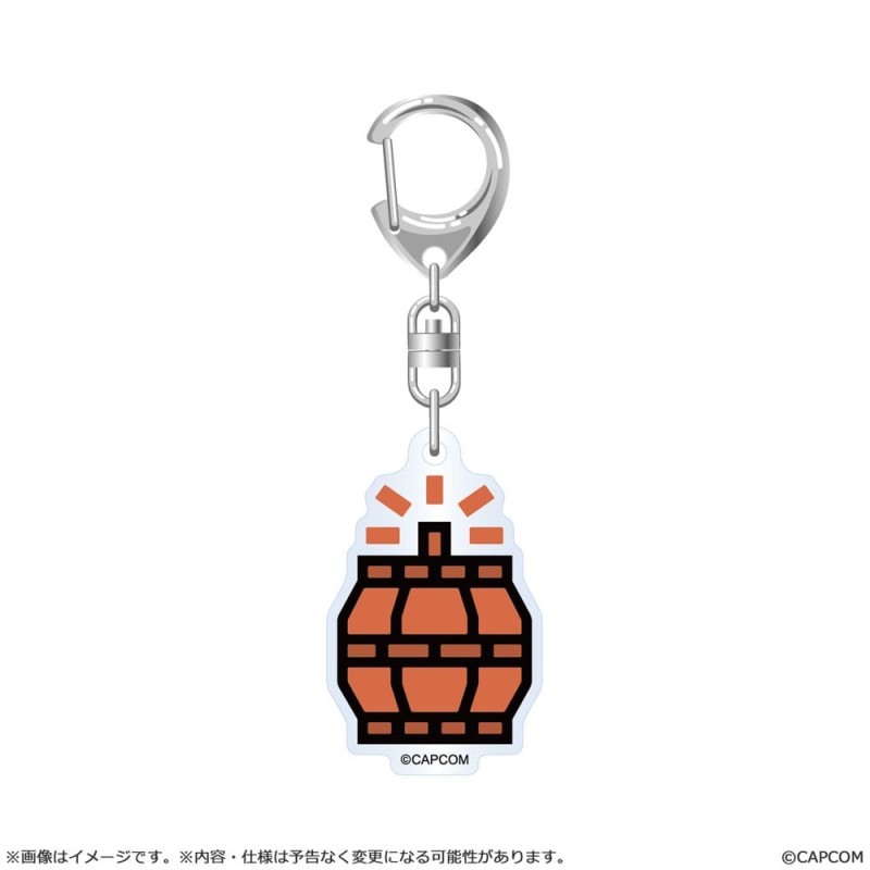 Monster Hunter Wilds assortiment porte-clés acrylique Item Icon 6 cm (10) | 4976219135498