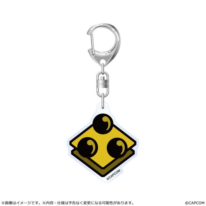Monster Hunter Wilds assortiment porte-clés acrylique Item Icon 6 cm (10) | 4976219135498