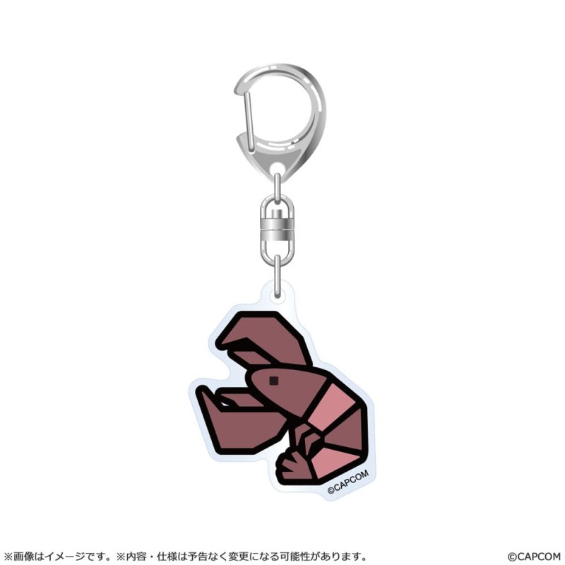 Monster Hunter Wilds assortiment porte-clés acrylique Item Icon 6 cm (10) | 4976219135498