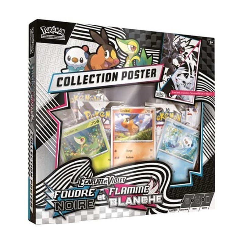 Pokémon - Black Lightning and White Flame (EV10.5) - Poster Collection Box Set - FR | 196214114005