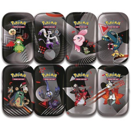 Pokémon - Black Lightning and White Flame (EV10.5) - Mini tin Display (8 visuals) - FR | 0196214114203