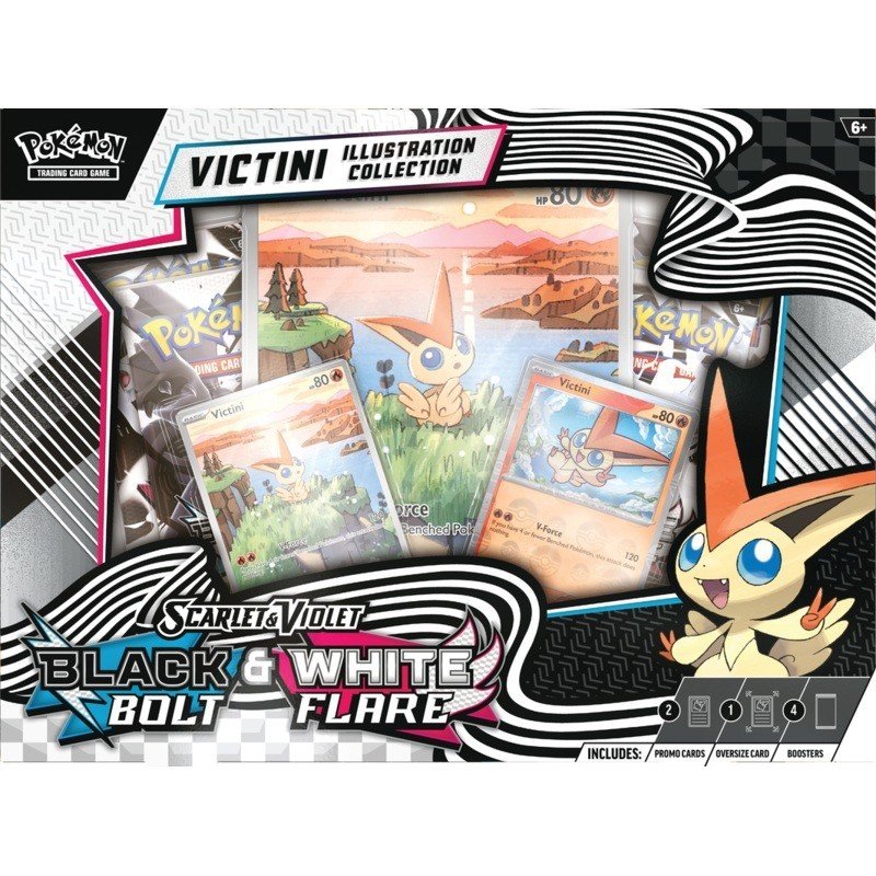 Pokémon - Foudre Noire et Flamme Blanche (EV10.5) - Coffret Collection Illustration Victini - FR | 196214112612
