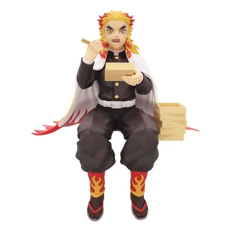 Demon Slayer: Kimetsu no Yaiba PVC Noodle Stopper Rengoku Kyojuro Beeldje 14 cm | 4580736402874