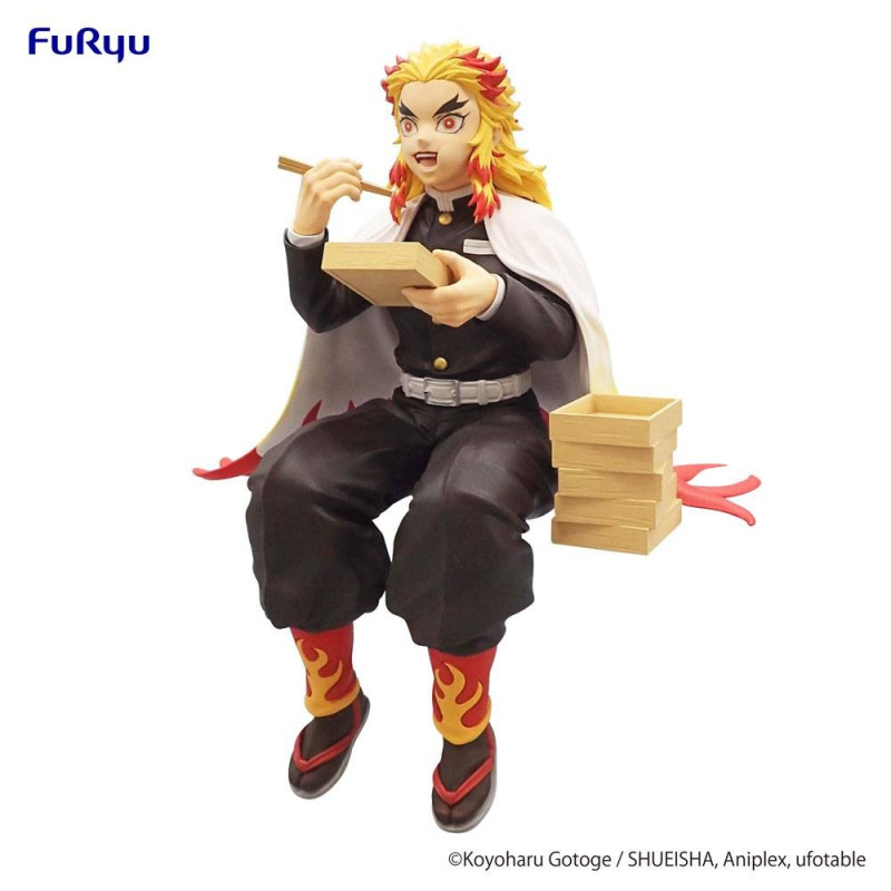 Demon Slayer : Kimetsu no Yaiba Statuette PVC Noodle Stopper Rengoku Kyojuro 14 cm