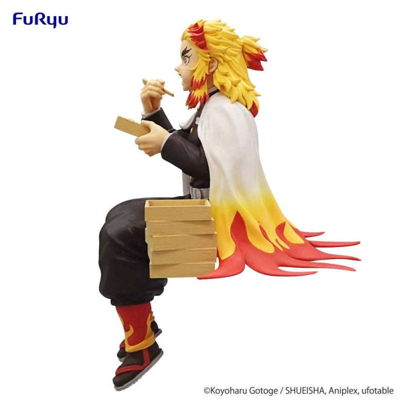 Demon Slayer: Kimetsu no Yaiba PVC Noodle Stopper Rengoku Kyojuro Beeldje 14 cm