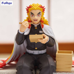 Demon Slayer: Kimetsu no Yaiba PVC Noodle Stopper Rengoku Kyojuro Beeldje 14 cm
