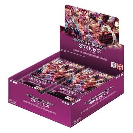 One Piece Kaartspel - Bliksemscherpe Vuisten (OP-11) - Booster Display (24 Boosters) - FR | 4582769796357