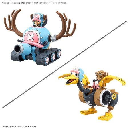 One Piece - Bandai Model Kit - Chopper Robot 1 & 2 - Chopper Tank + Chopper Wing | 4573102674456