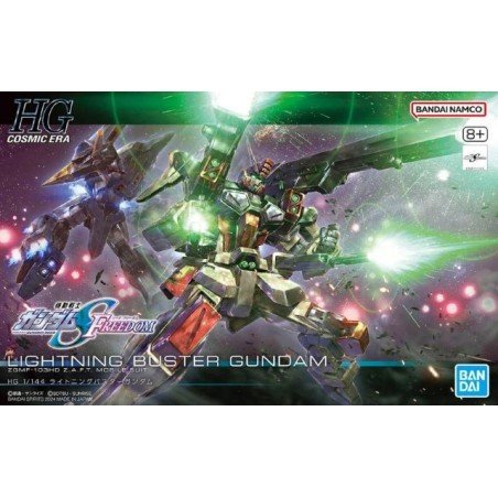 Gundam - Model Kit HG 1/144 - Lightning Buster Gundam | 4573102671714