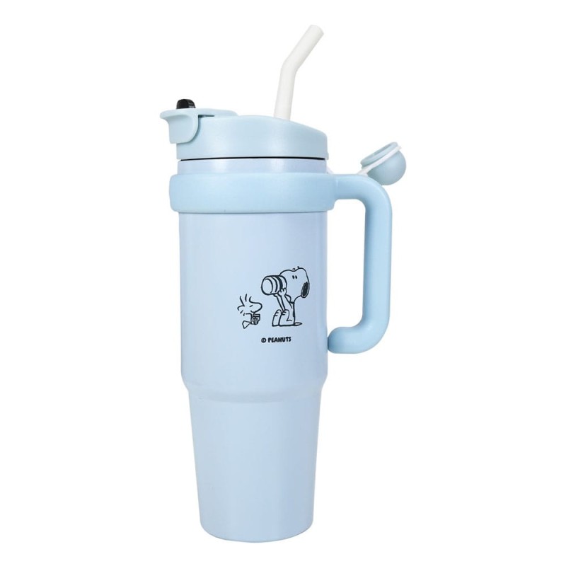 Peanuts Thermo Cup with straw Snoopy 887 ml | 5056563704928