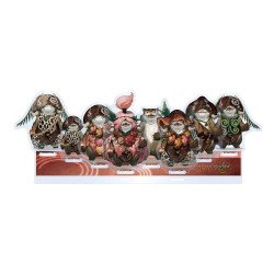 Monster Hunter Wilds Socle en acrylique Plumpeach Set 15 cm | 4976219134712