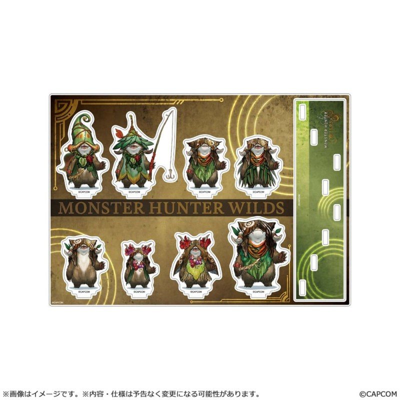 Monster Hunter Wilds Socle en acrylique Chomber Set 15 cm | 4976219134729