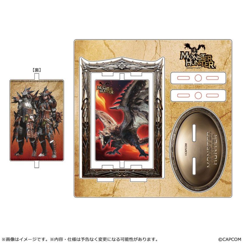 Monster Hunter Acrylic Stand Rathalos Rotating 14 cm | 4976219135139