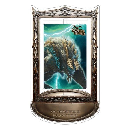 Monster Hunter Acrylic Stand Zinogre Rotating 14 cm | 4976219135146