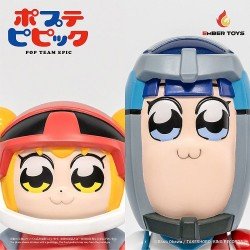 Pop Team Epic Vinyl Figures 2-Pack Chibi Creature Popuko & Pipimi Spacesuit Ver. | 4897146300073