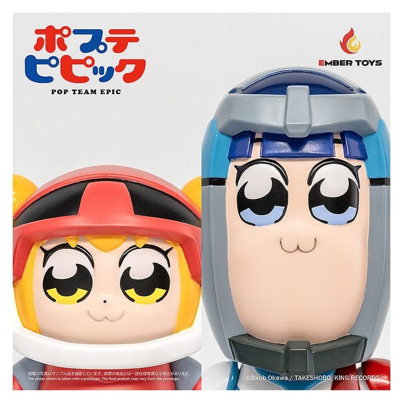 Pop Team Epic Vinyl Figures 2-Pack Chibi Creature Popuko & Pipimi Spacesuit Ver. | 4897146300073