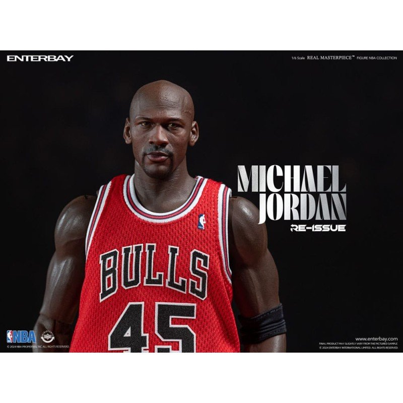 NBA Collection figurine Real Masterpiece 1/6 Michael Jordan I'm Back Edition Limited 30 cm | 4897020219231